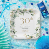 ユーカリの30歳の誕生日 ペーパープレート (パーティー)