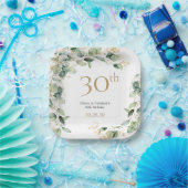 ユーカリの30歳の誕生日 ペーパープレート (パーティー)
