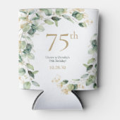 ユーカリの75歳の誕生日 缶クーラー (正面)