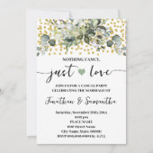 ユーカリはファンシー何も愛の駆け落ち 招待状 (正面)