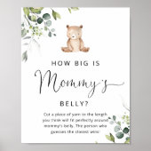 ユーカリはママの腹のゲームがどれくらい大きいかを負う ポスター (正面)