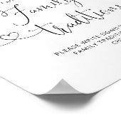 ユーカリは家族の伝統の赤ちゃんシャワーを持つ ポスター (角)