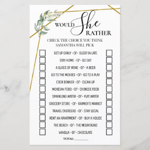 ユーカリは彼女はバイリンガルのゲームをシャワーするであろう