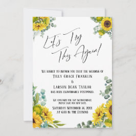 ユーカリひまわりカードを試してみよう 招待状