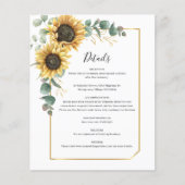 ユーカリひまわりフローラ結婚の詳細カード (正面)