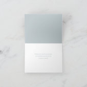 ユーカリひまわり永遠の記憶追悼カード カード (内部)