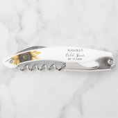 ユーカリひまわり ブライダルシャワー 感謝 ソムリエナイフ (裏面)