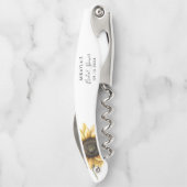 ユーカリひまわり ブライダルシャワー 感謝 ソムリエナイフ (裏面)