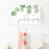 ユーカリへようこそ名門卒業パーティバナー 横断幕 (インサイチュ)