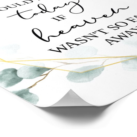 ユーカリをテーマにした記憶徴候 |天国結婚ズ ポスター (角)