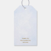 ユーカリエレガントとクロスブルーファースト聖餐式 ギフトタグ (裏面)