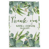 ユーカリエレガントカリの緑の恵み ミディアムペーパーバッグ (正面)