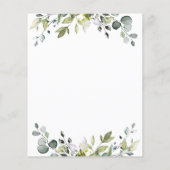 ユーカリエレガントカリブライダルシャワーデイトナイトアイディア チラシ (裏面)