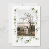 ユーカリエレガントカリリースモノグラム結婚ズ セーブザデート (裏面)