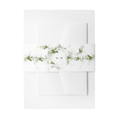 ユーカリエレガントカリリースモノグラム結婚ズ 招待状ベリーバンド (正面例)