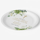 ユーカリエレガントカリ植木第1聖餐式 ペーパープレート (アングル)