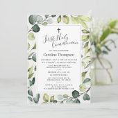 ユーカリエレガントカリ植木第1聖餐式 招待状 (スタンド正面)