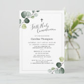 ユーカリエレガントカリ植木第1聖餐式 招待状 (スタンド正面)