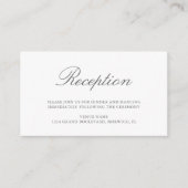 ユーカリエレガントカリ緑の金ゴールド結婚披露宴 エンクロージャーカード (正面)