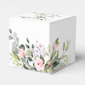 ユーカリエレガントカリ赤面バラブライダルシャワー フェイバーボックス (裏面サイド)