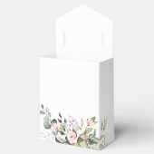 ユーカリエレガントカリ赤面バラ結婚フローラ フェイバーボックス (オープン)