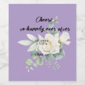 ユーカリエレガントカリ食品および飲料ラベルセット ワインラベル (シングルラベル)