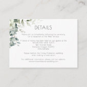 ユーカリエレガントカリ エンクロージャーカード (正面)