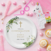 ユーカリエレガントグリネリーの確認 ペーパープレート (パーティー)