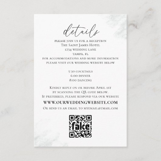 ユーカリエレガントスシンプルWebサイトのスクリプト詳細 エンクロージャーカード (正面)