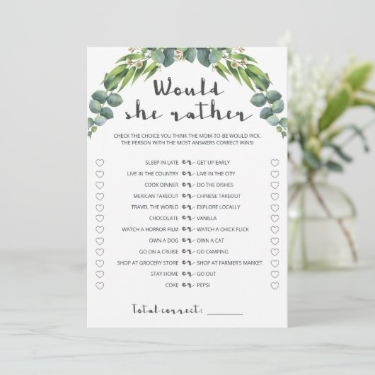 ユーカリエレガントスリースは彼女はむしろゲームをする (スタンド正面)