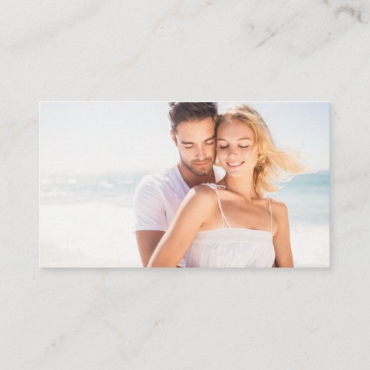 ユーカリエレガントス葉写真WebサイトRSVP 名刺 (裏面)