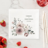 ユーカリエレガントス赤面ピンクランクルス&ダリア (インサイチュ)