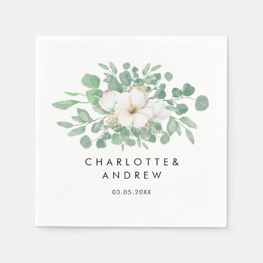 ユーカリエレガントス スタンダードカクテルナプキン (正面)