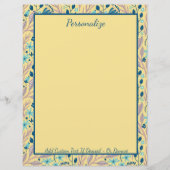 ユーカリエレガントティール（緑がかった色）葉カーキ文房具 (正面)