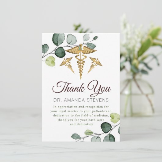 ユーカリエレガントドクター |ナースサンキューカード サンキューカード (スタンド正面)