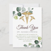 ユーカリエレガントドクター |ナースサンキューカード サンキューカード (正面)
