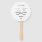 ユーカリエレガントパイアの葉の結婚緑 ハンドファン (裏面)