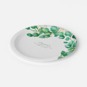 ユーカリエレガントパイナリーセージ ペーパープレート (アングル)