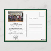 ユーカリエレガントパインコーン茎葉事業 ポストカード (裏面)