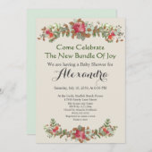 ユーカリエレガントパスフローラミントグリーンベイビーシャワー (正面/裏面)