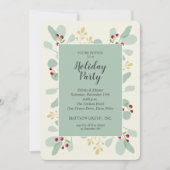 ユーカリエレガントパリーズクリスマス招待状 (正面)