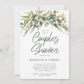 ユーカリエレガントパル離れズカップルのシャワー攻撃 招待状 (正面)