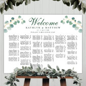 ユーカリエレガントパ結婚ラフの座席 ポスター