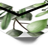 ユーカリエレガントプの式プ結婚ログラムの手 ポスター (コーナー)