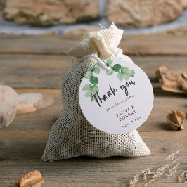 ユーカリエレガントプの結婚感謝の書 フェイバータグ