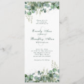 ユーカリエレガントプサージグリーンボタニッ結婚クス プログラム (正面)