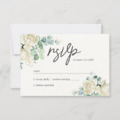 ユーカリエレガントプシス結婚ズ 出欠カード (正面)