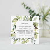 ユーカリエレガントプスグリーナリースクエアリハーサルディンヌ 招待状 (スタンド正面)