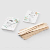 ユーカリエレガントプスグリーンリーピーチフローラプログラム ハンドファン (組立なし)