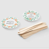 ユーカリエレガントプスグリーンリーピーチフローラプログラム ハンドファン (組立なし)